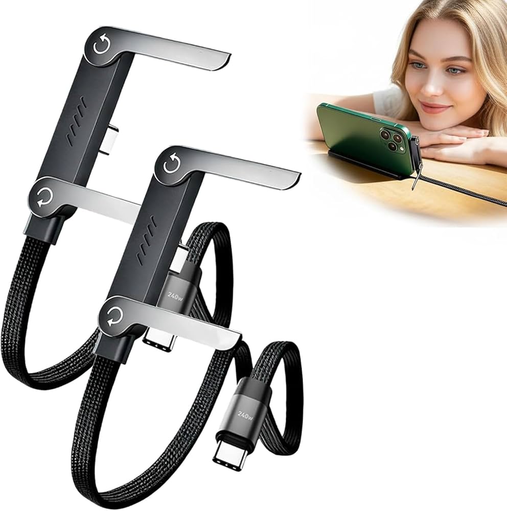 2-in-1 Stand Charging Cable
